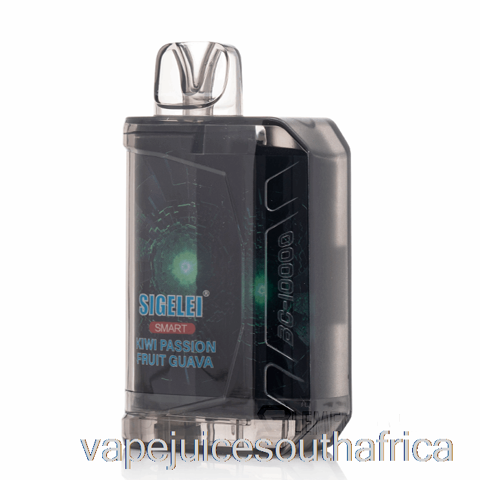 Vape Pods Sigelei Smart Ac10000 0% Zero Nicotine Disposable Kiwi Passion Fruit Guava